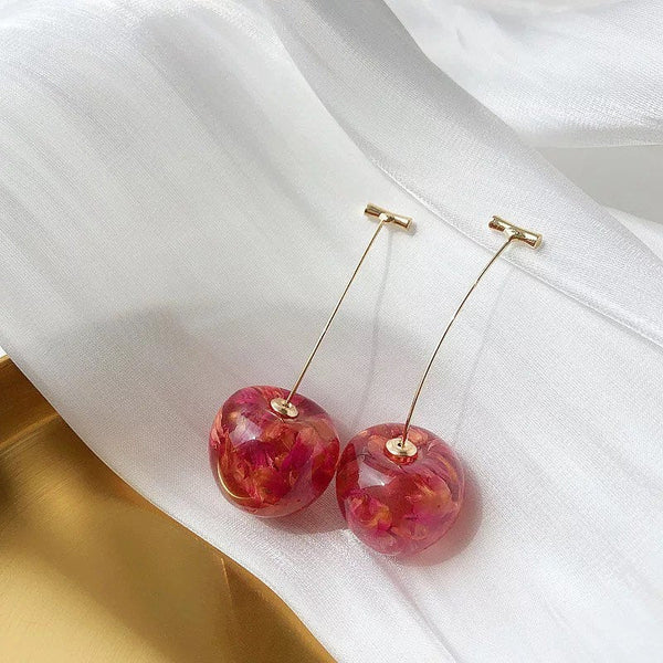 Red Cherry Earrings