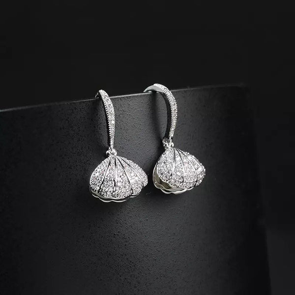 Hidden Treasure Seashell Earrings
