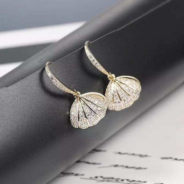 Hidden Treasure Seashell Earrings