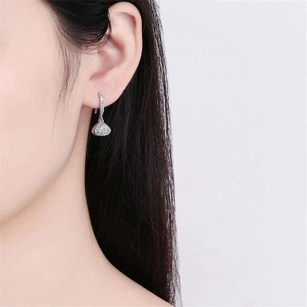 Hidden Treasure Seashell Earrings