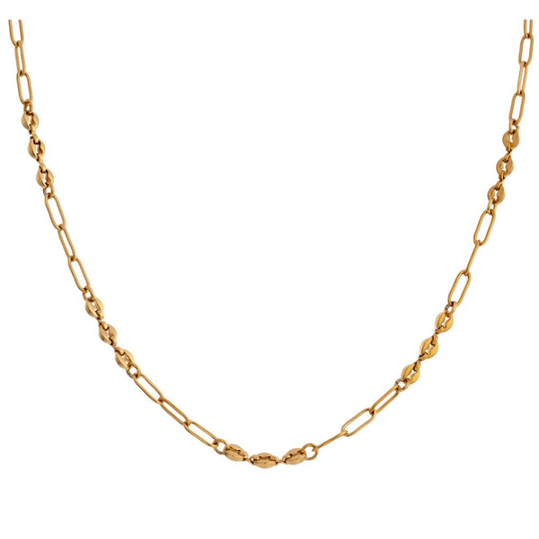 Delicate Paperclip Chain Necklace