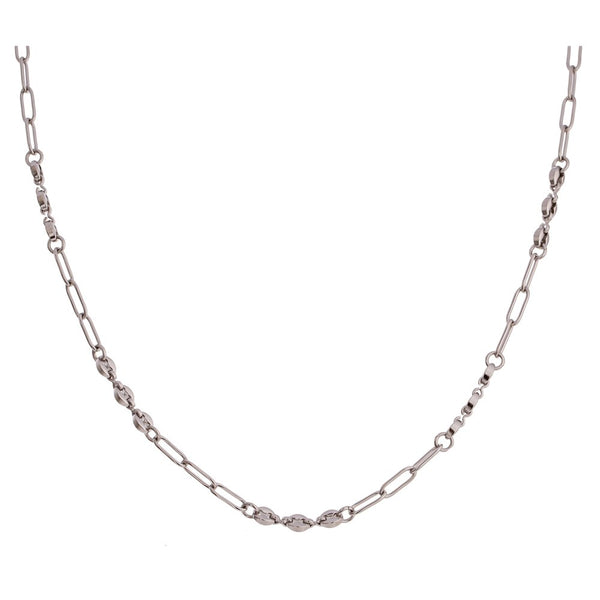 Delicate Paperclip Chain Necklace