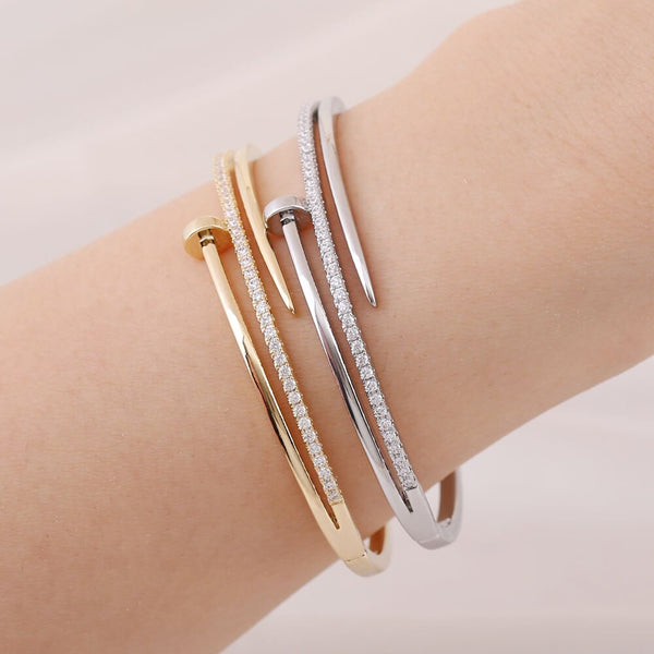 Retro Nail Love Bracelet