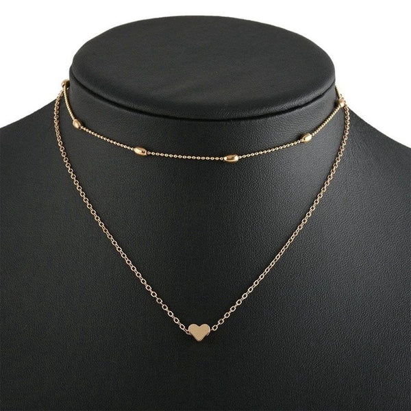 Satellite Heart Necklace