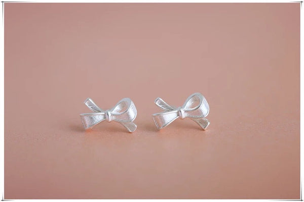 Tiny Bow Earrings