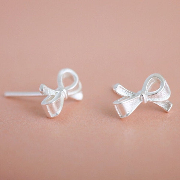 Tiny Bow Earrings