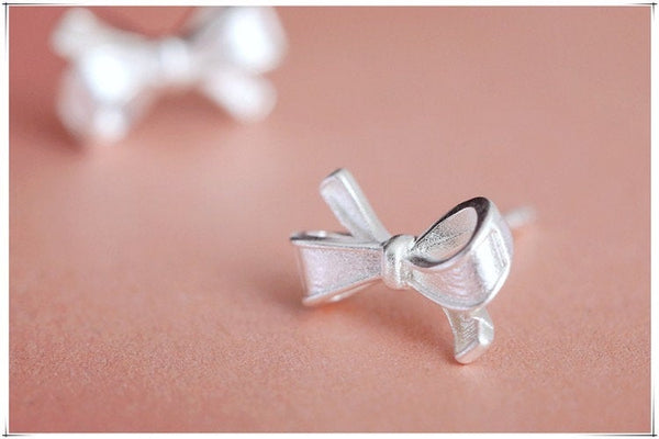 Tiny Bow Earrings