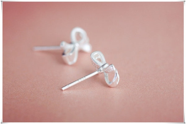 Tiny Bow Earrings