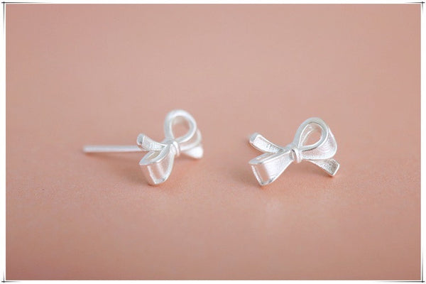 Tiny Bow Earrings