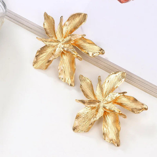 Tropical Flower Earrings