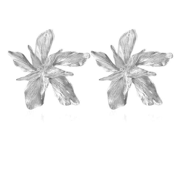 Tropical Flower Earrings