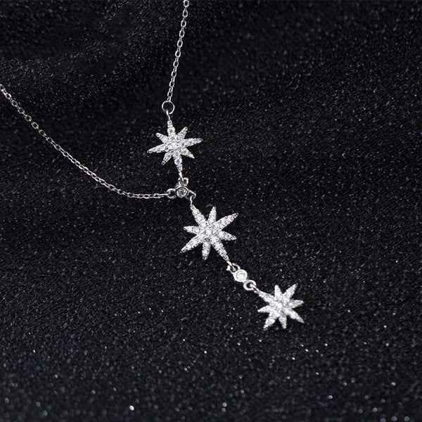 Starburst Crystal Necklace