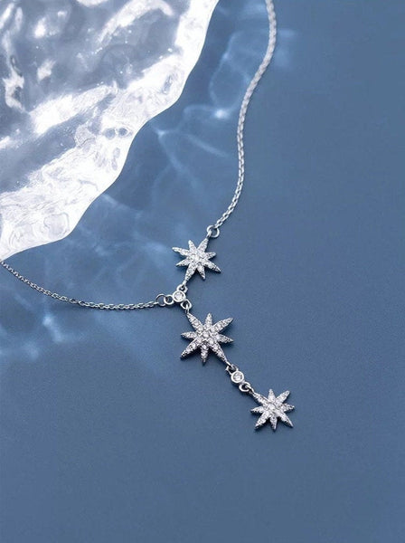 Starburst Crystal Necklace