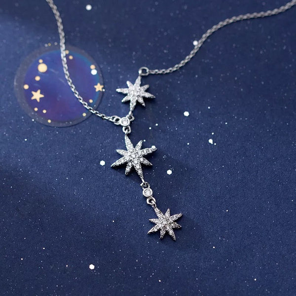 Starburst Crystal Necklace