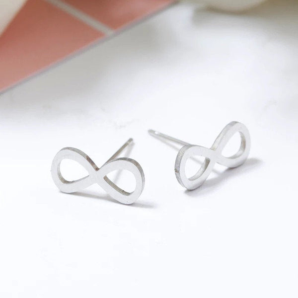 Infinity Stud Earrings