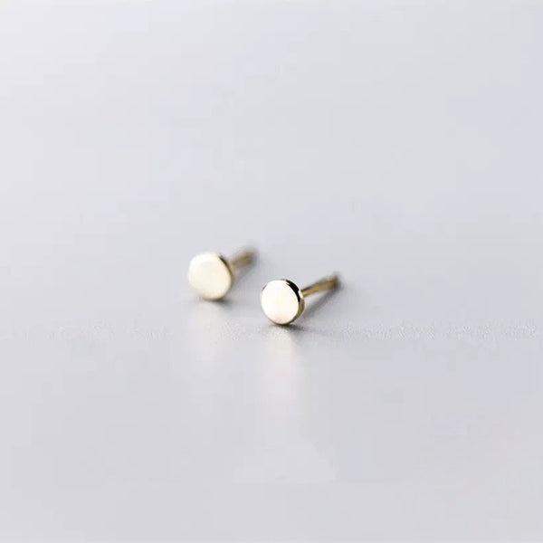 Silver Tiny Stud Earrings