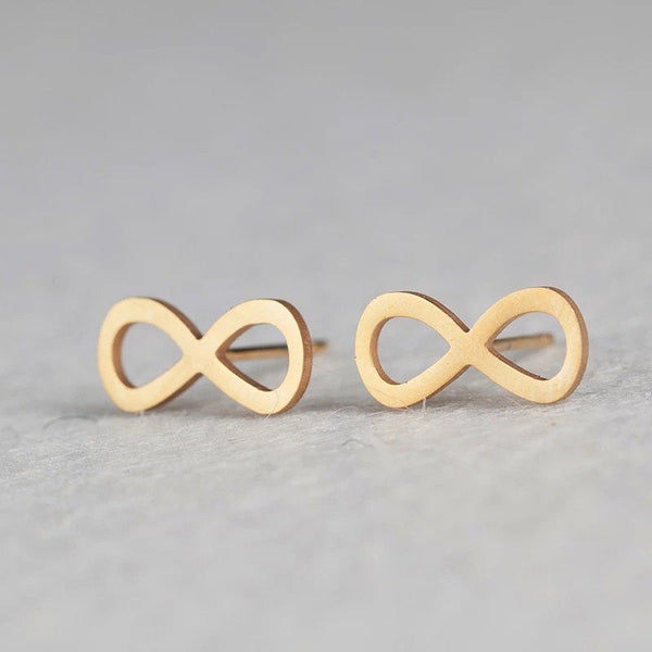 Infinity Stud Earrings