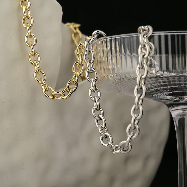 Chunky Chain Link Necklace