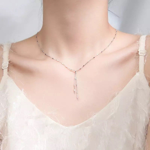 Lariat Tassel Necklace