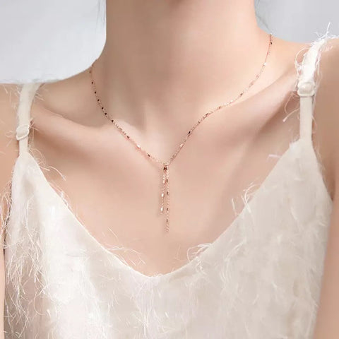 Lariat Tassel Necklace