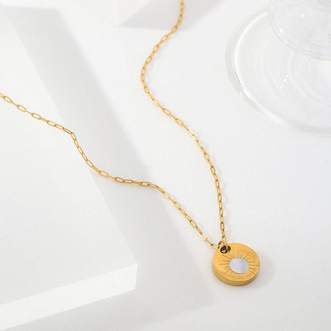 Sun Pendant Necklace