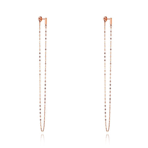 Delicate Chain Wrap Earrings