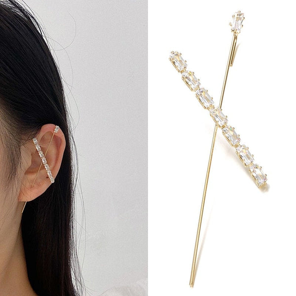 Crystal Ear Hooks