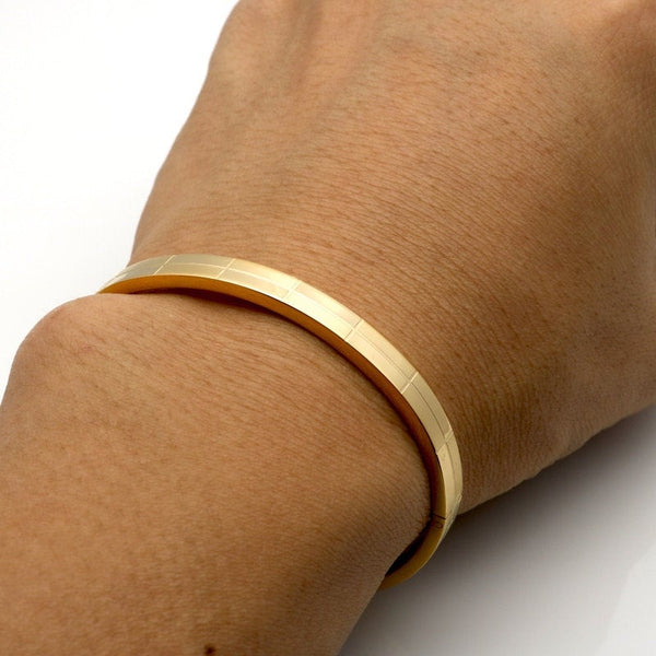 Rectangle Bangle Bracelet