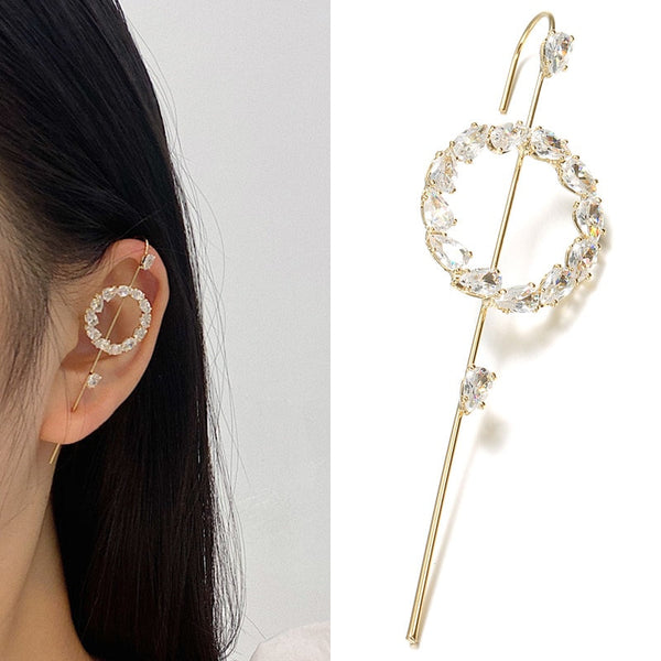 Crystal Ear Hooks