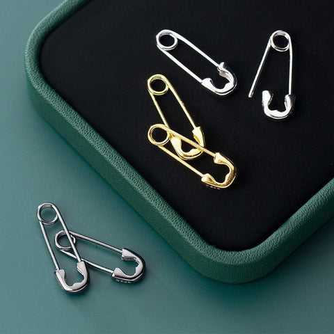 Safety Pin Earrings