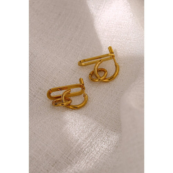 Irregular Buckle Earrings