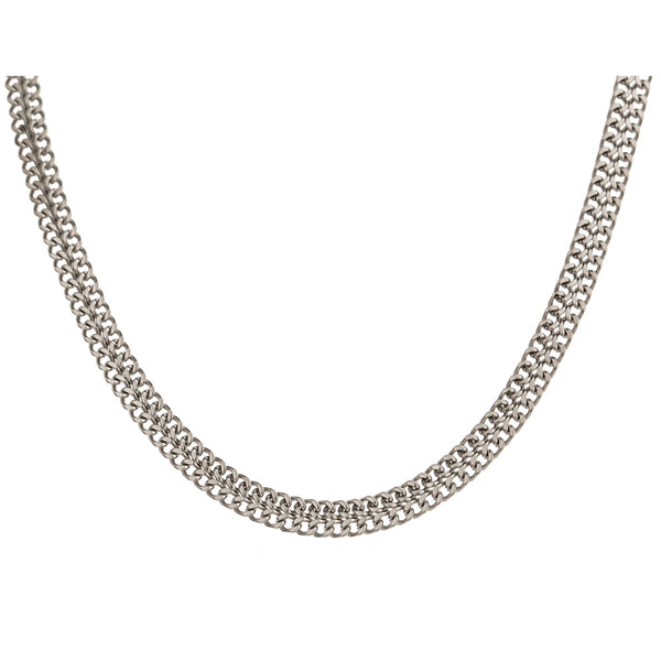 Flat Braided Snake Chain Necklace