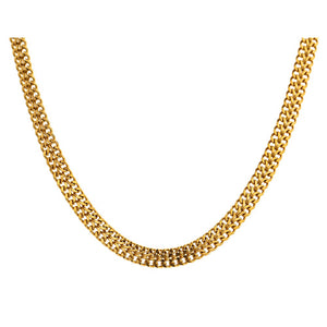 Flat Braided Snake Chain Necklace